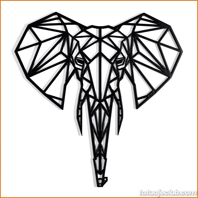 Tatuajes de animales con figuras geométricas. | Tatuajeclub.com Tatuajes de animales con figuras geométricas. | Tatuajeclub.com