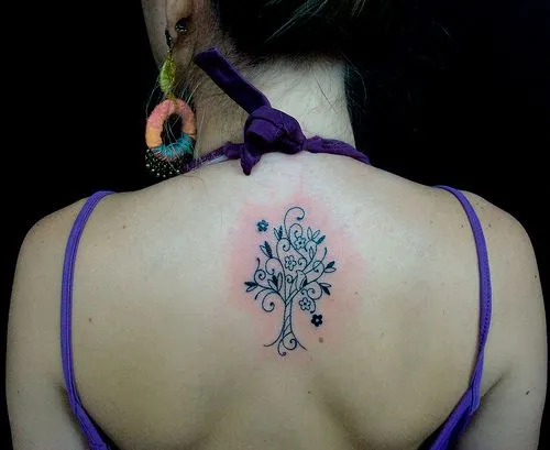 Tatuajes de arboles de la vida con nombres - Imagui