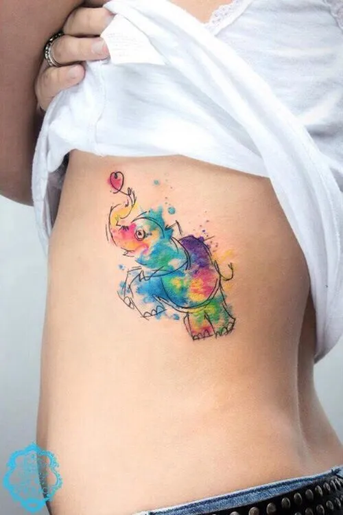 Tatuajes a color para mujer - Imagui