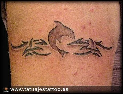 tatuajes de delfines tribales | tattoo | Pinterest | Tatuajes