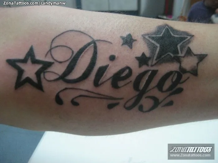 Tatuajes y diseños: Diego