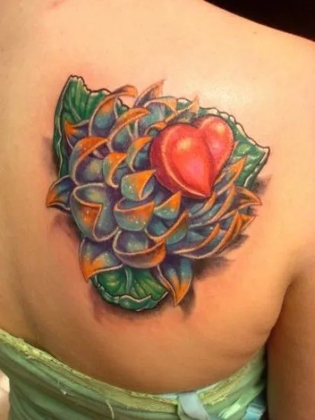 Tatuajes de flores de loto para hombres - Imagui