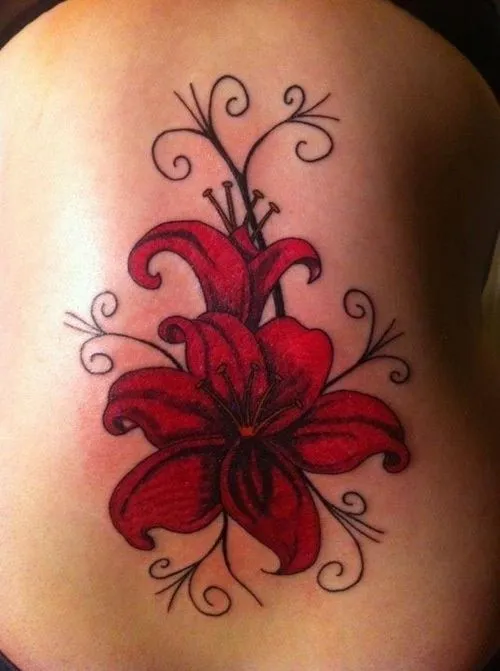 Tatuajes flores lirios - Imagui