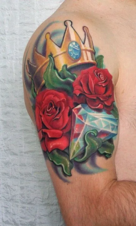 Fotos de Tatuajes de Flores – Rosas – Rose Tattoos | Tatuajes y ...