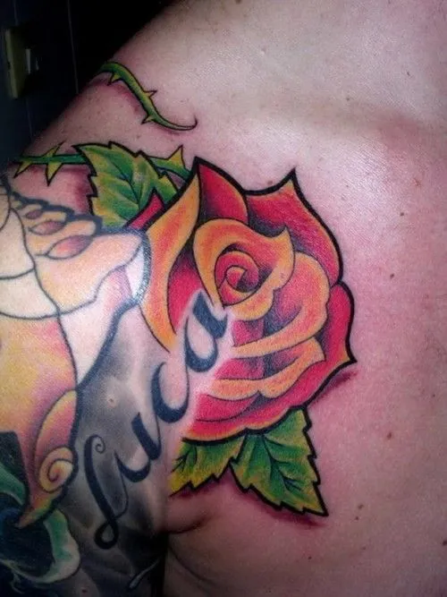 Tatuajes de Flores - Rosas - Rose Tattoos 26 | Tatuajes y Tattoos