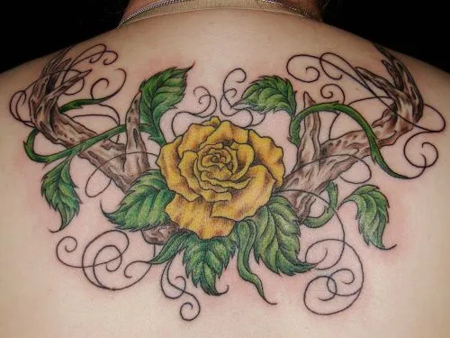 Tatuajes de Flores: Rosas, Significado de la Rosa como Tatuaje ...