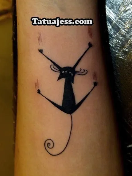 Tatuajes de gatos | Tatuajess.com