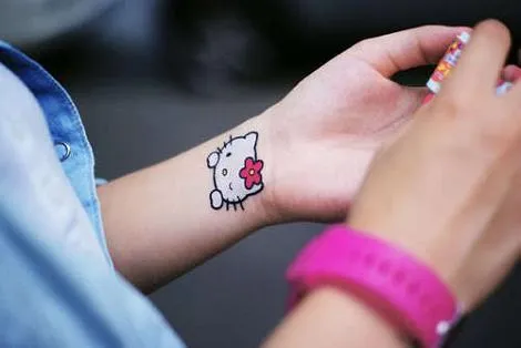 Tatuajes Hello Kitty