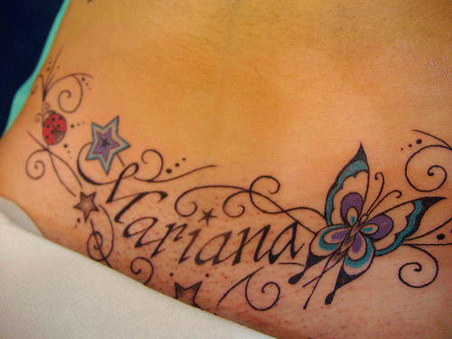 Tatuajes con nombres para dama - Imagui
