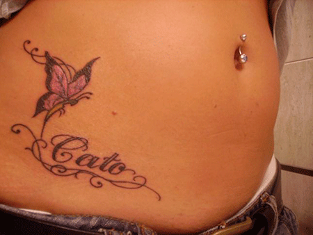 Tatuajes con nombres para dama - Imagui