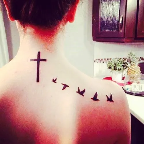 tatuajes on Pinterest | Cross Tattoos, Bird Tattoos and Tatoo