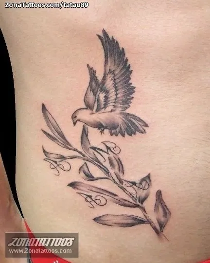 Tatuajes de palomas de la paz - Imagui