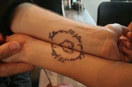 Tatuajes para parejas con significado - Imagui
