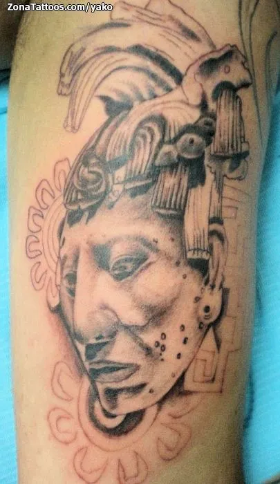 Tatuajes prehispanicos mayas - Imagui