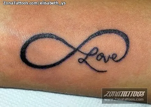 Tatuaje de elisabeth_ys - Símbolos Infinitos Love