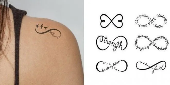 Tatuajes de moda 2015: el símbolo infinito