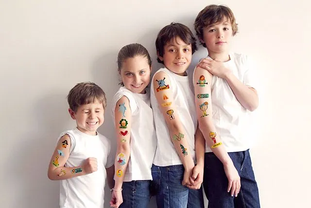 Tatuajes temporales para niños - Regalos originales y ...