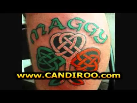 Tatuajes de Treboles de Cuatro Hojas, Tatuaje Trebol 4 Hojas - YouTube