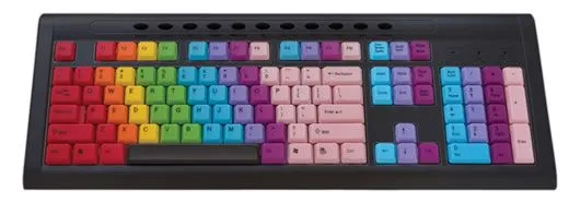 Imagenes de teclados de colores - Imagui