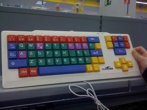 Teclado para niños, teclado accesible