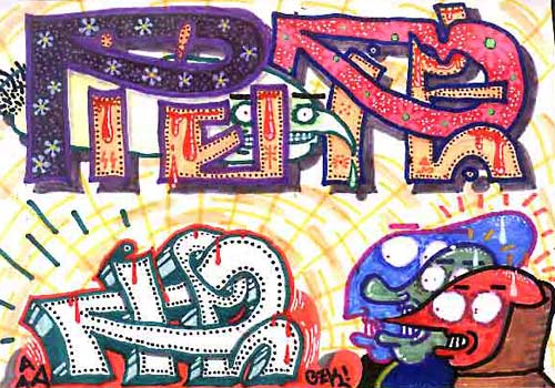 Tecnicas y diseños para graffitis - Taringa!