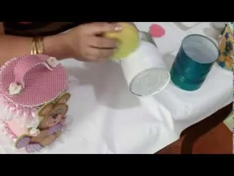 Técnicas de Reciclaje "Potes de Latas" / Aprender con Rossana with ...