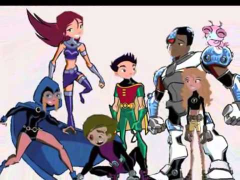 Teen Titans : Los Jóvenes Titanes, Dibujos Animados Para Niños ...