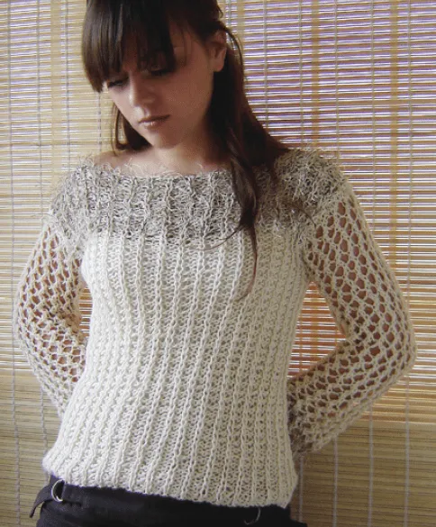Sweater mujer tejido dos agujas - Imagui
