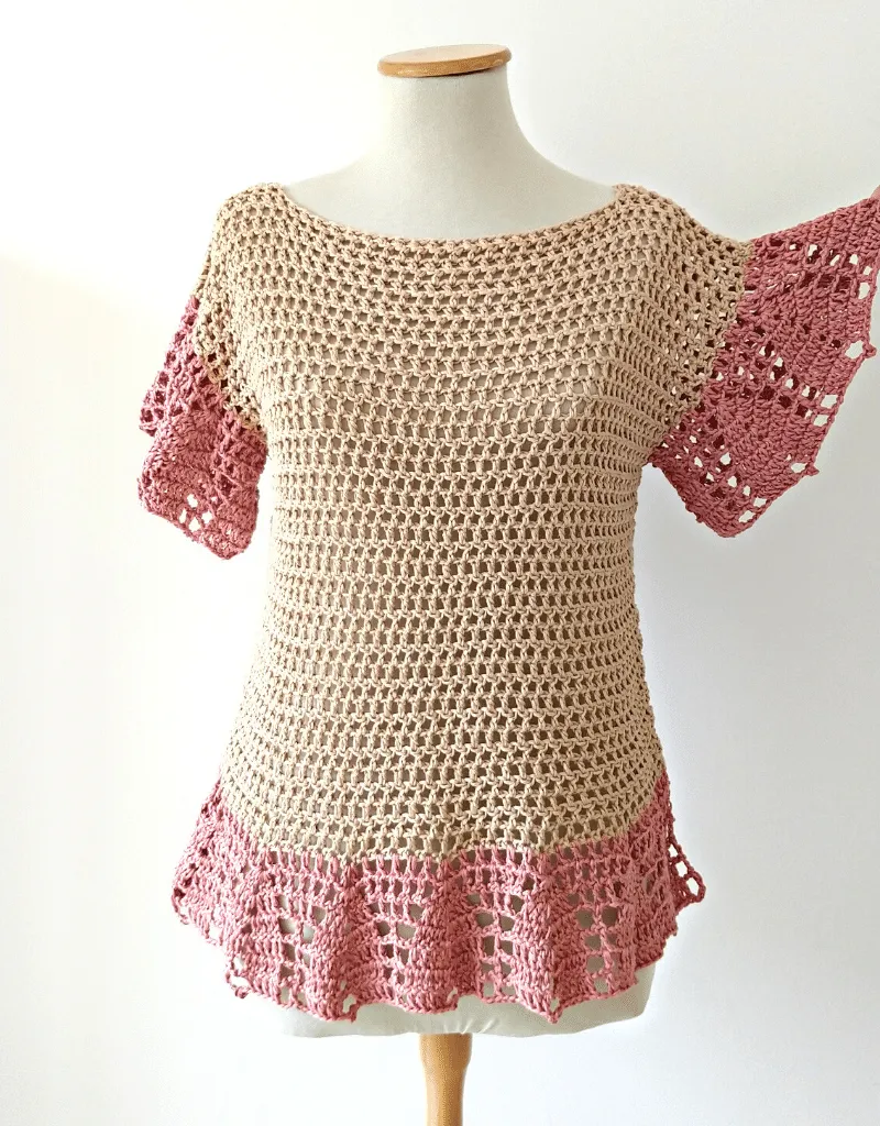 Cómo tejer Blusa a crochet estilo romántico | Blog — Handwork Diy
