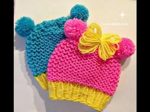 Como Tejer Un Gorro Para Niña En Crochet facil | Youtube