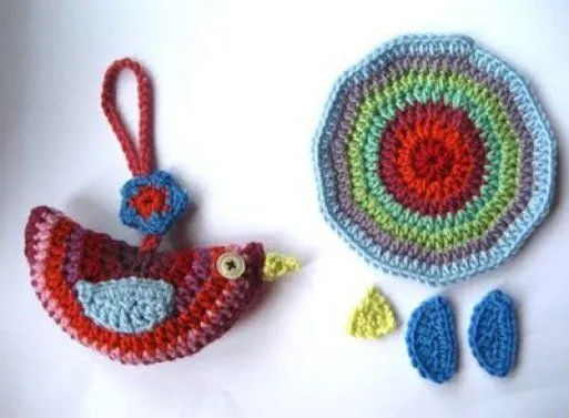 Como tejer pajaritos al crochet - Imagui