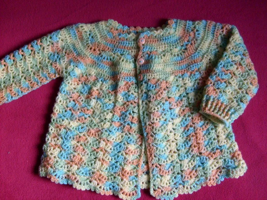 Patrones de chalecos de niña a crochet - Imagui