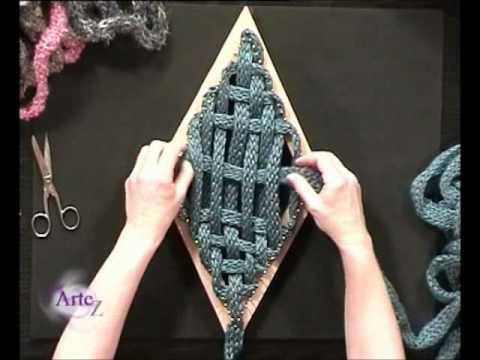 Cómo tejer un saco en telar - YouTube