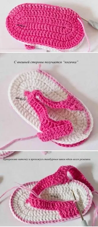 Cómo tejer sandalias crochet para bebé - Paso a Paso | crochet ...