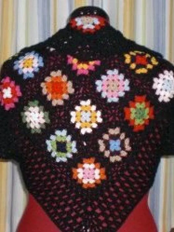 chaleco redondo crochet | Aprender manualidades es facilisimo.com