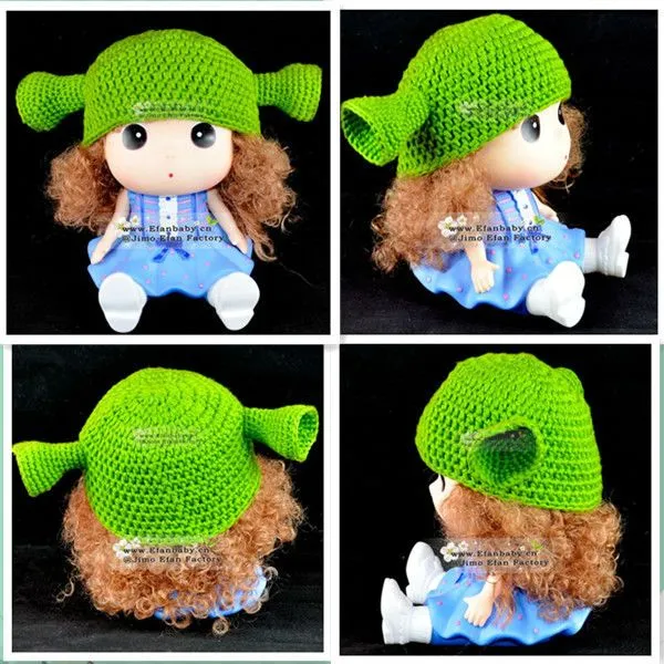 Gorros tejidos para niña de personajes - Imagui