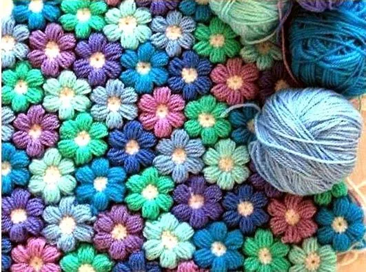 tejidos artesanales en crochet: como tejer en crochet una mantita ...
