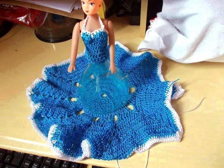 tejidos artesanales en crochet: como tejer vestidos en crochet ...