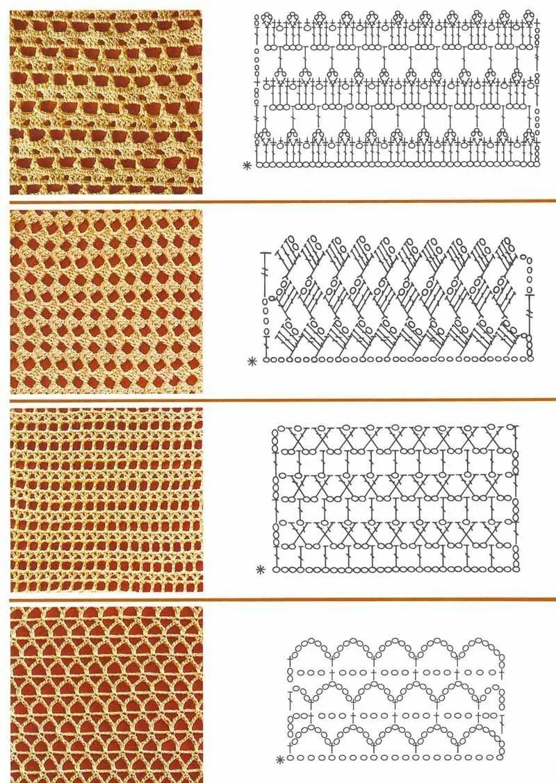 Mis tejidos en crochet y dos agujas (palitos): Patrones en Crochet (