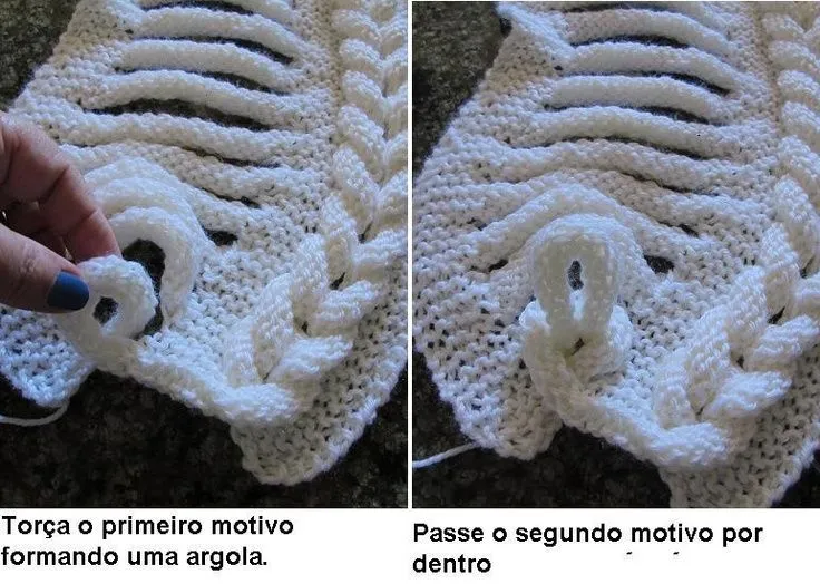 Tejidos Kangél: bufanda trenzada | muestras a crochet | Pinterest ...