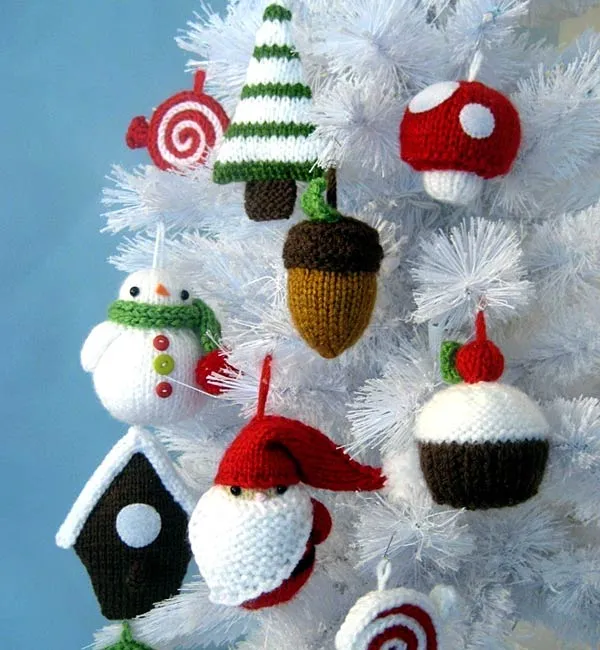 Tejidos navideños para decorar ~ Solountip.com