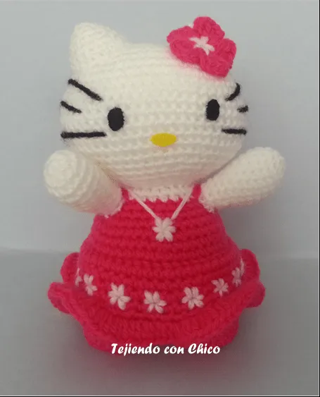 Tejiendo con Chico: Hello Kitty 11