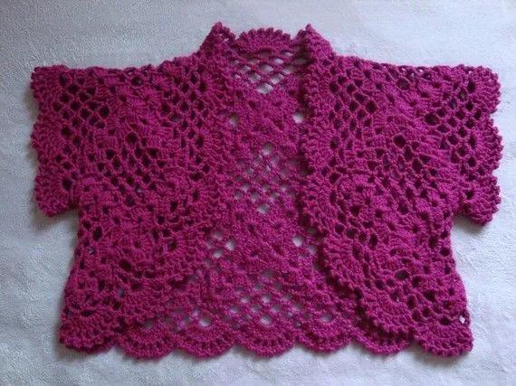 tejiendo a crochet | Torerita color morado tejida al crochet ...