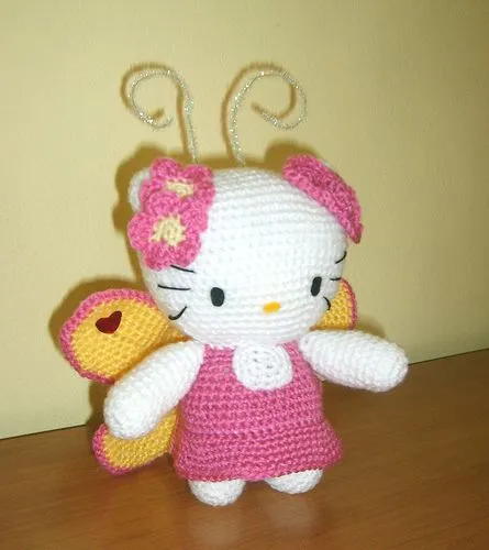 Kitty tejida a crochet - Imagui