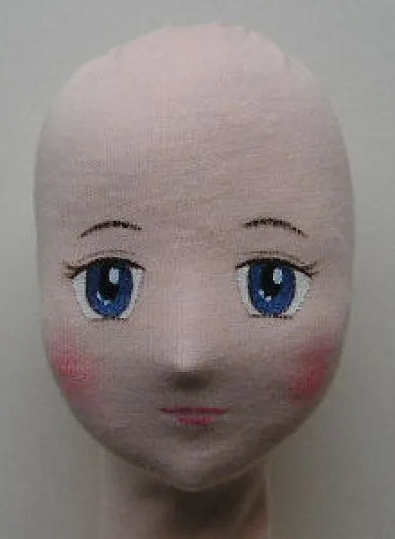 Cómo hacer caras de muñecas de tela - Imagui