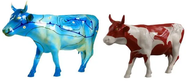 Telecinco participará en la "Cow Parade" de Madrid con una manada ...