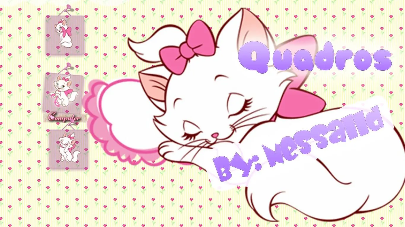 Tema Gata Marie Windows 7 by nessalldtutoriais on DeviantArt Tema Gata Marie Windows 7 by nessalldtutoriais on DeviantArt