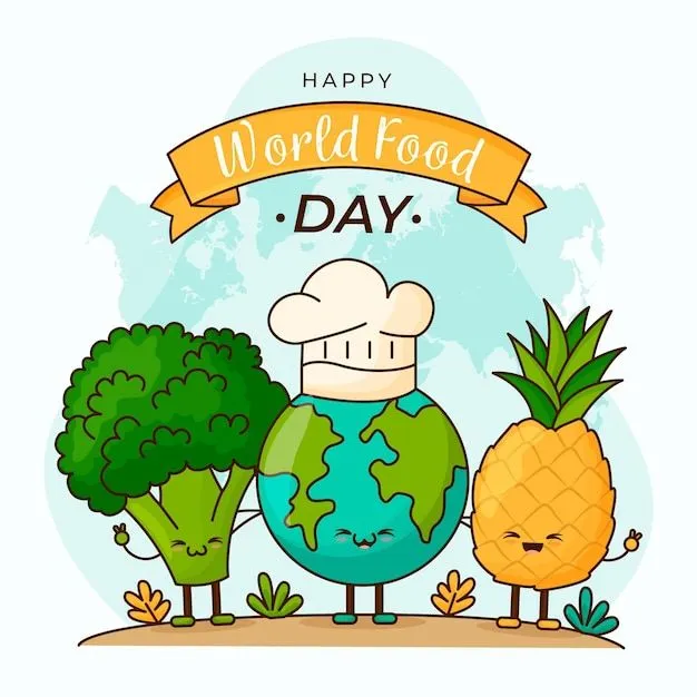 Tema de ilustración del día mundial de la alimentación | Vector Gratis