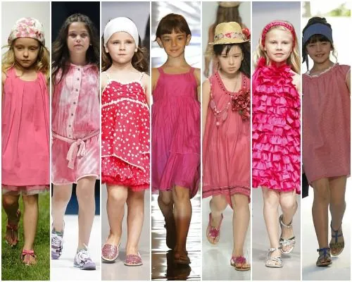 Tendencias 2012: Vestidos de colores para niñas
