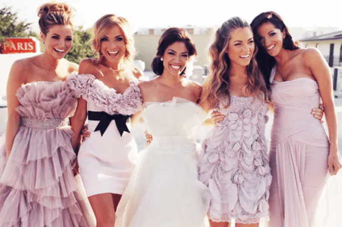 Tendencias 2014 en vestidos para damas de boda